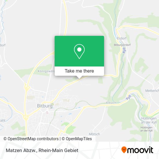 Карта Matzen Abzw.