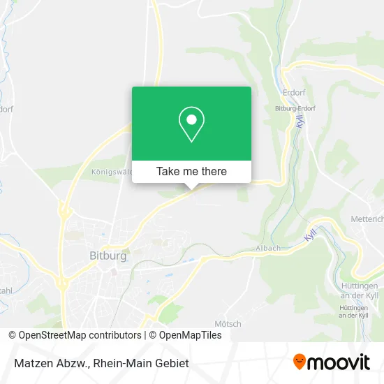 Карта Matzen Abzw.