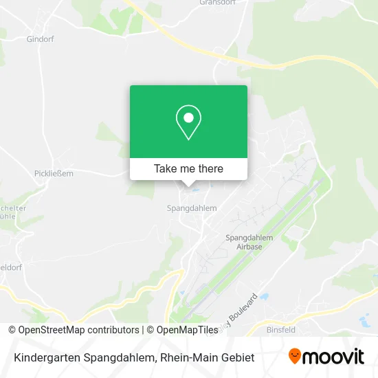 Карта Kindergarten Spangdahlem