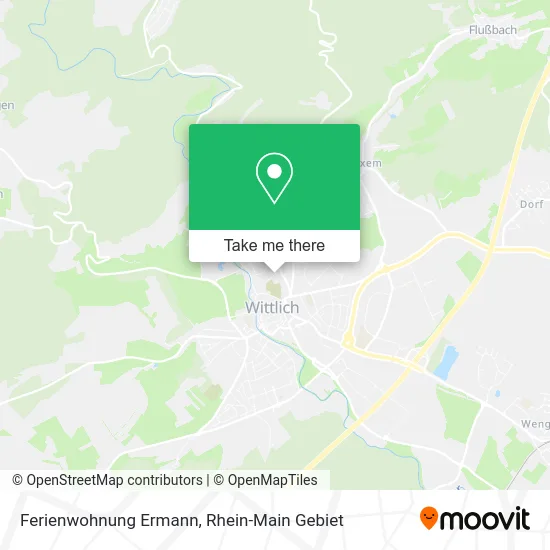 Карта Ferienwohnung Ermann