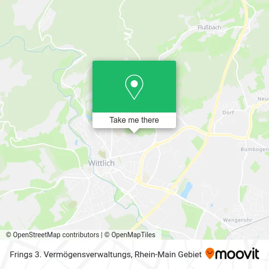 Карта Frings 3. Vermögensverwaltungs