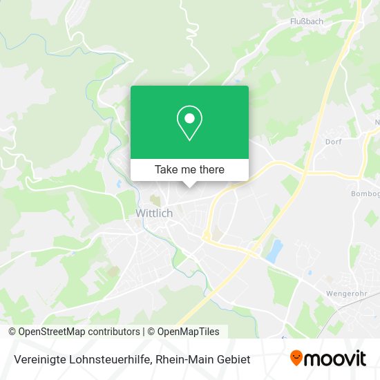 Карта Vereinigte Lohnsteuerhilfe