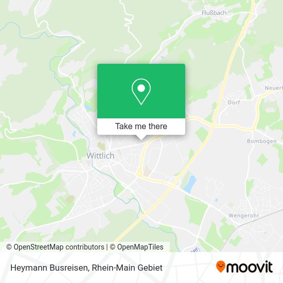 Карта Heymann Busreisen