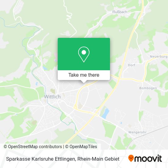 Карта Sparkasse Karlsruhe Ettlingen