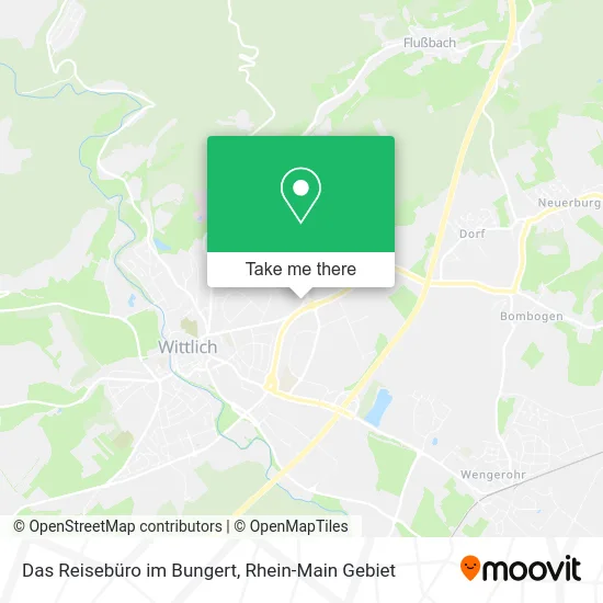 Карта Das Reisebüro im Bungert