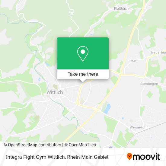 Карта Integra Fight Gym Wittlich