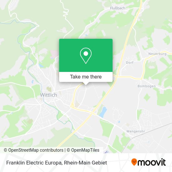 Карта Franklin Electric Europa
