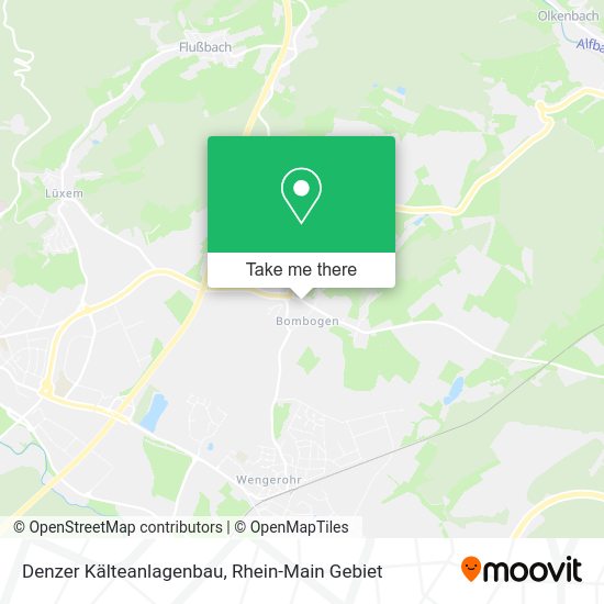 Карта Denzer Kälteanlagenbau