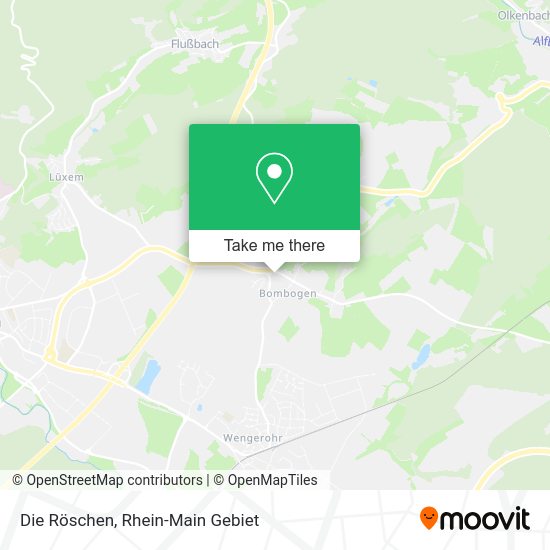 Карта Die Röschen