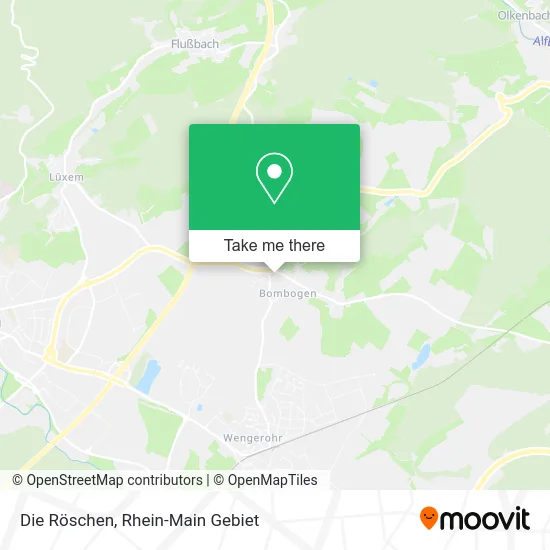 Карта Die Röschen