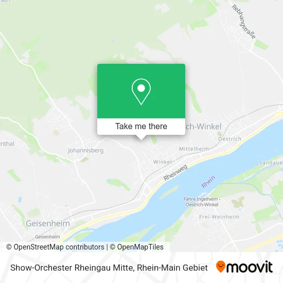 Карта Show-Orchester Rheingau Mitte