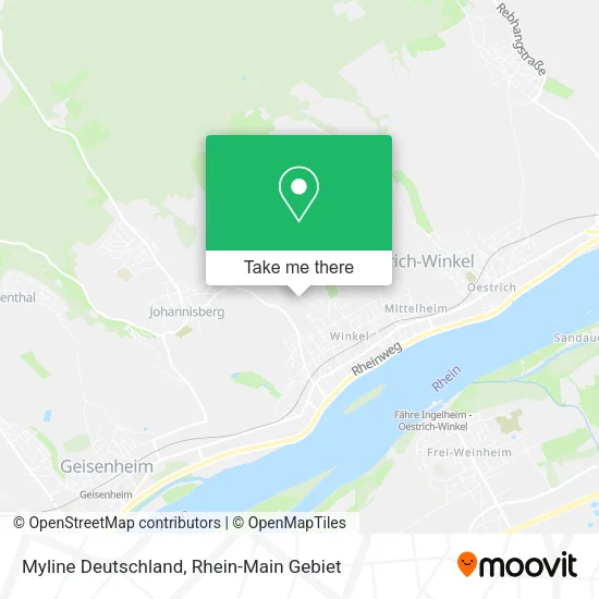 Карта Myline Deutschland