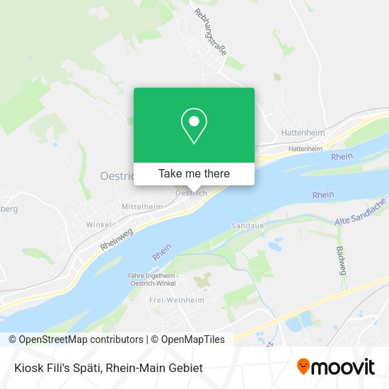 Карта Kiosk Fili's Späti