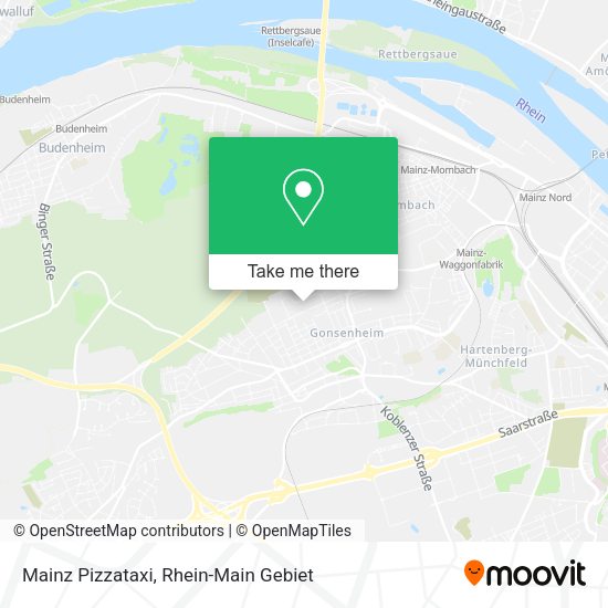 Карта Mainz Pizzataxi