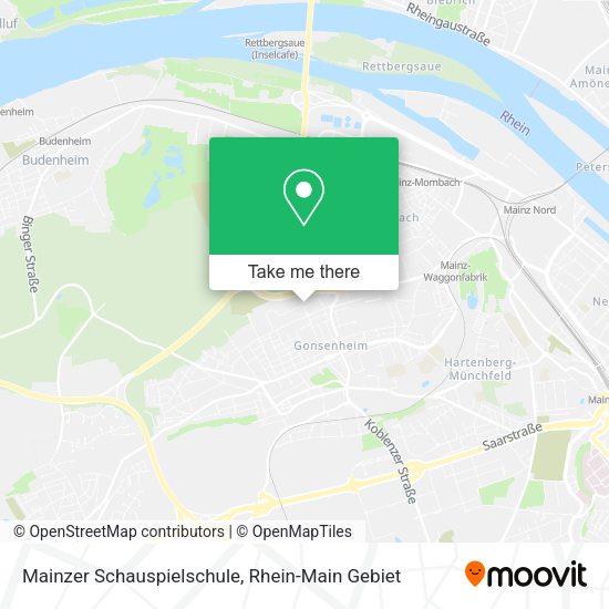 Карта Mainzer Schauspielschule