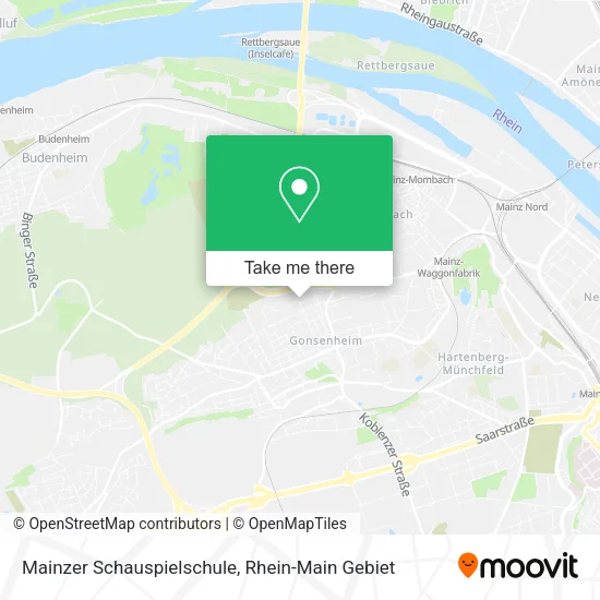 Карта Mainzer Schauspielschule