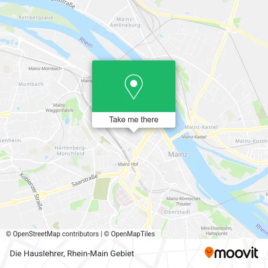 Карта Die Hauslehrer