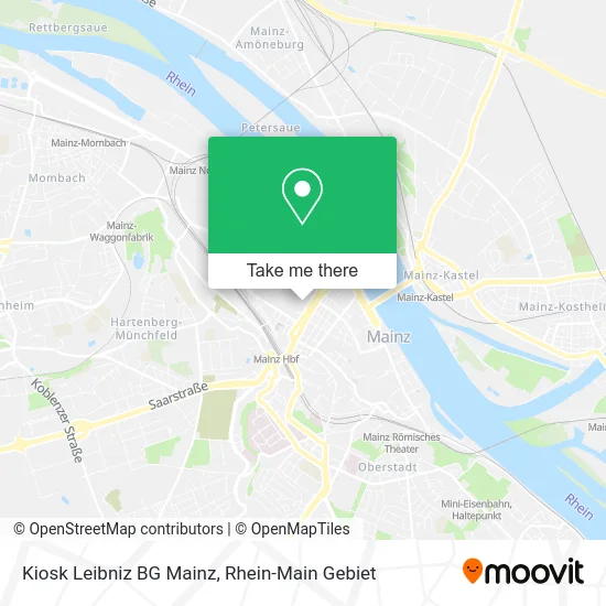 Карта Kiosk Leibniz BG Mainz