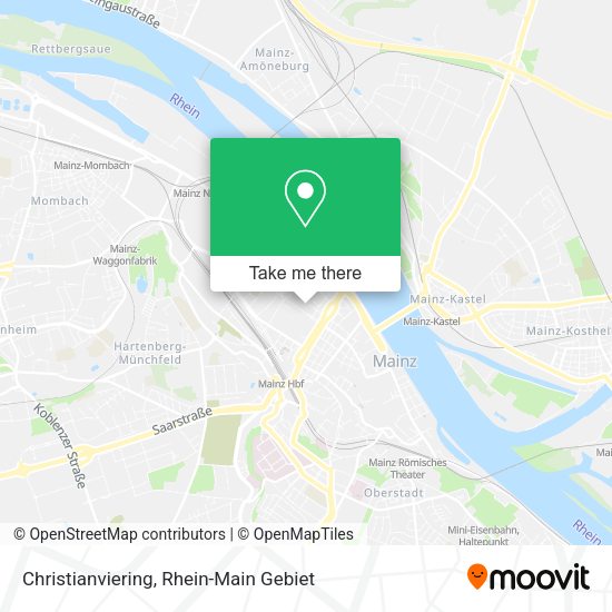 Карта Christianviering