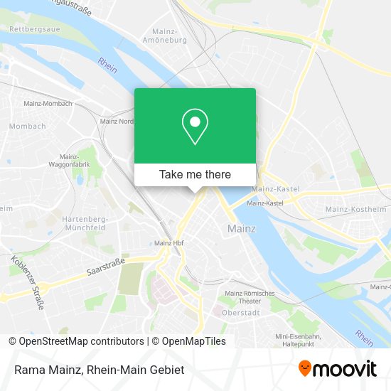 Карта Rama Mainz