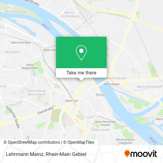 Карта Lehrmann Mainz
