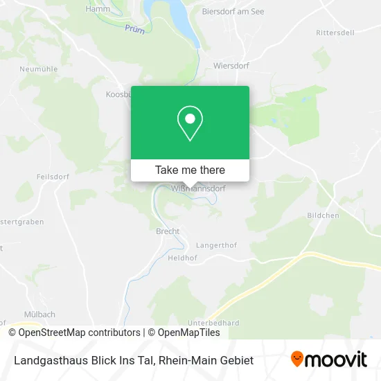 Карта Landgasthaus Blick Ins Tal