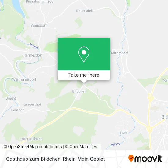 Карта Gasthaus zum Bildchen