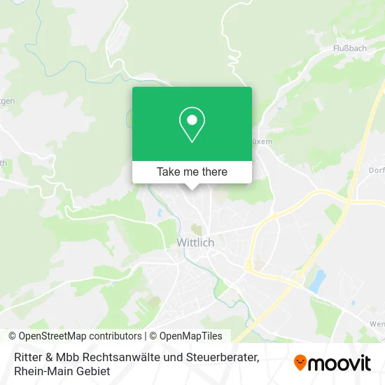 Карта Ritter & Mbb Rechtsanwälte und Steuerberater