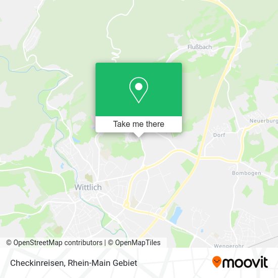 Карта Checkinreisen