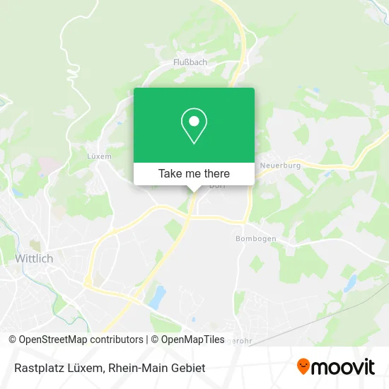 Карта Rastplatz Lüxem