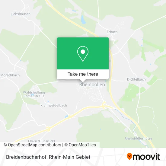 Карта Breidenbacherhof