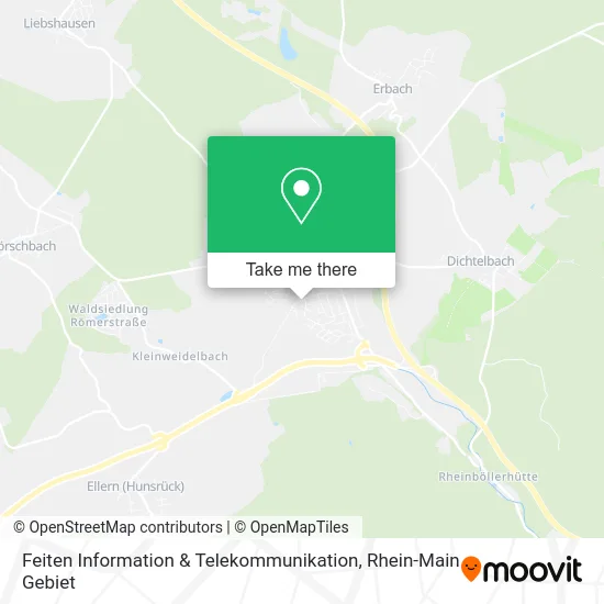 Карта Feiten Information & Telekommunikation