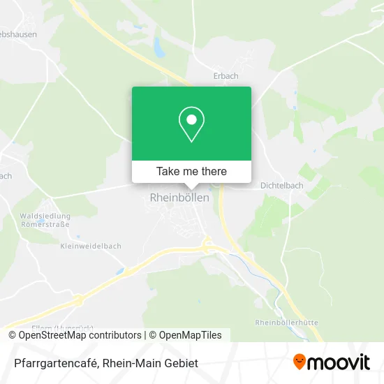 Карта Pfarrgartencafé