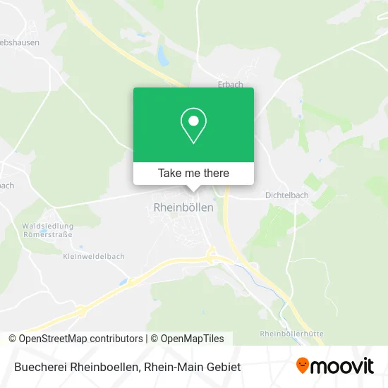 Карта Buecherei Rheinboellen