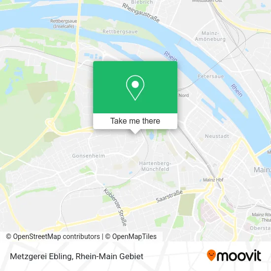 Карта Metzgerei Ebling
