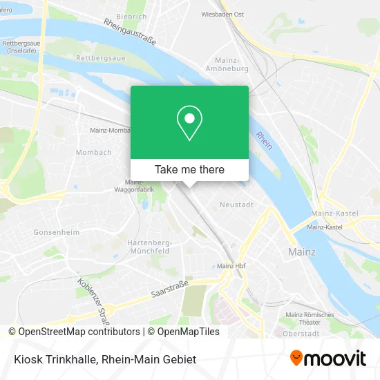 Карта Kiosk Trinkhalle