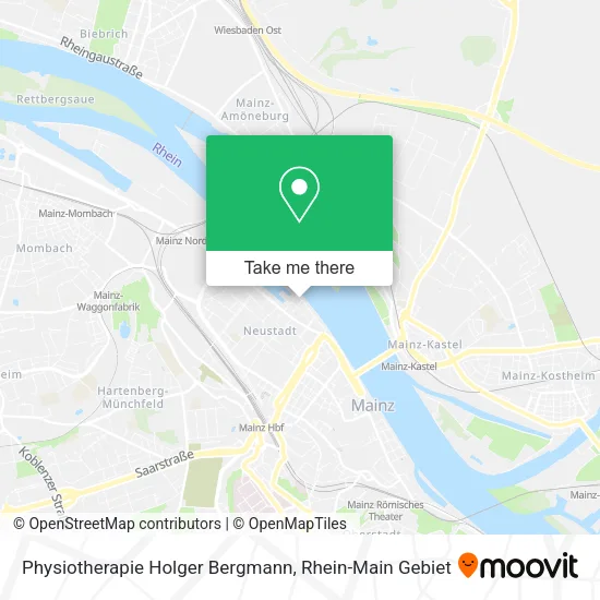 Карта Physiotherapie Holger Bergmann