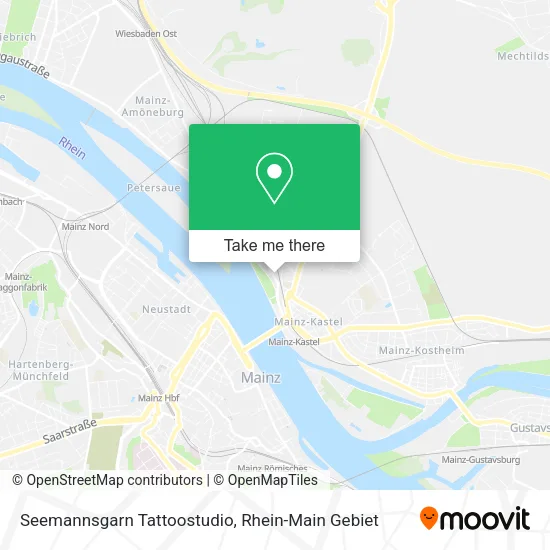 Карта Seemannsgarn Tattoostudio