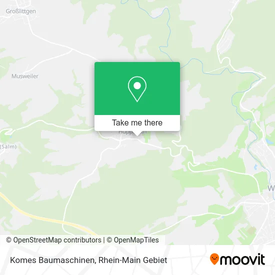 Карта Komes Baumaschinen