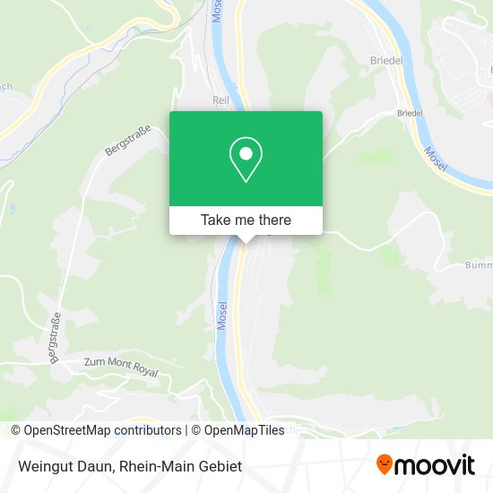 Карта Weingut Daun