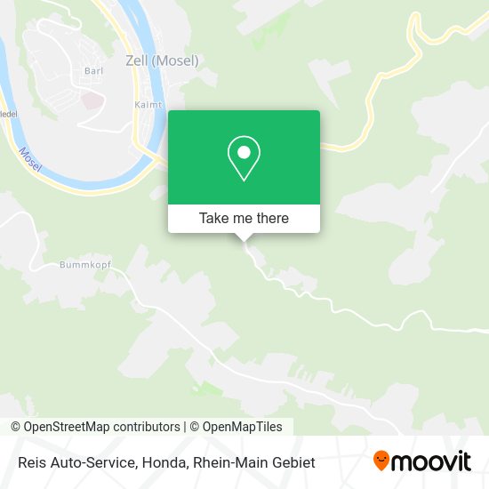 Карта Reis Auto-Service, Honda