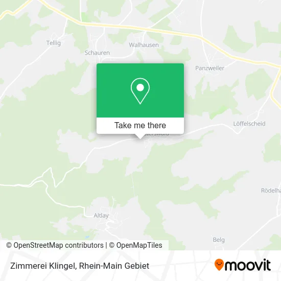 Карта Zimmerei Klingel