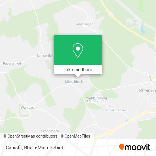 Карта Canisfit