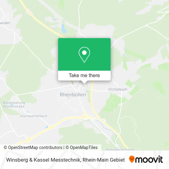 Карта Winsberg & Kassel Messtechnik