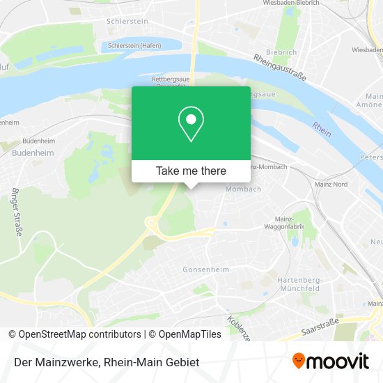 Карта Der Mainzwerke