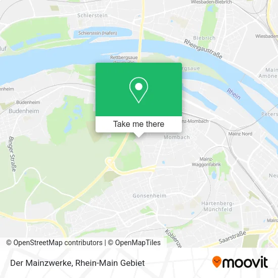 Карта Der Mainzwerke