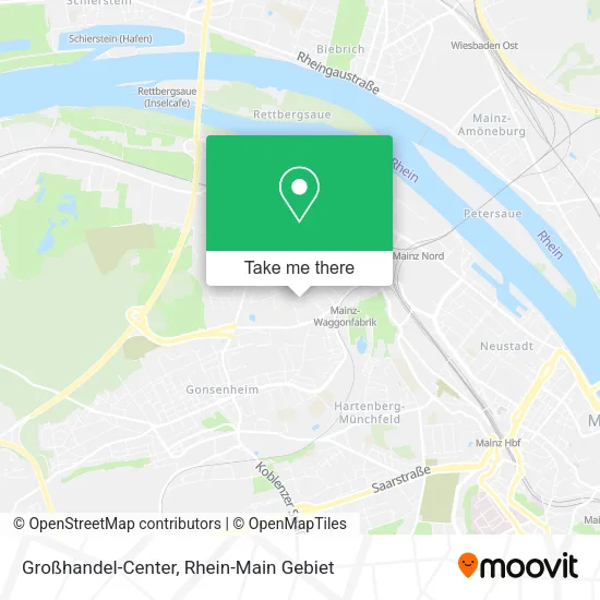 Карта Großhandel-Center