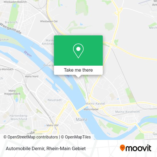 Карта Automobile Demir