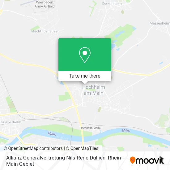 Карта Allianz Generalvertretung Nils-René Dullien