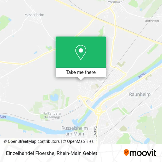 Карта Einzelhandel Floershe